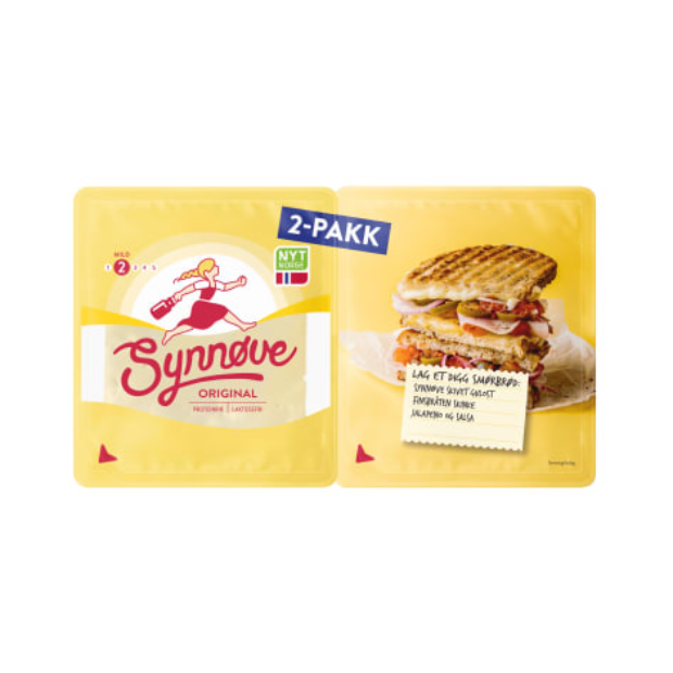 Yellow Cheese Original sliced 500g Synnøve | Yellow Cheese | All season, baking, Cheese, Cheese and Dairy, Snacks | Synnøve